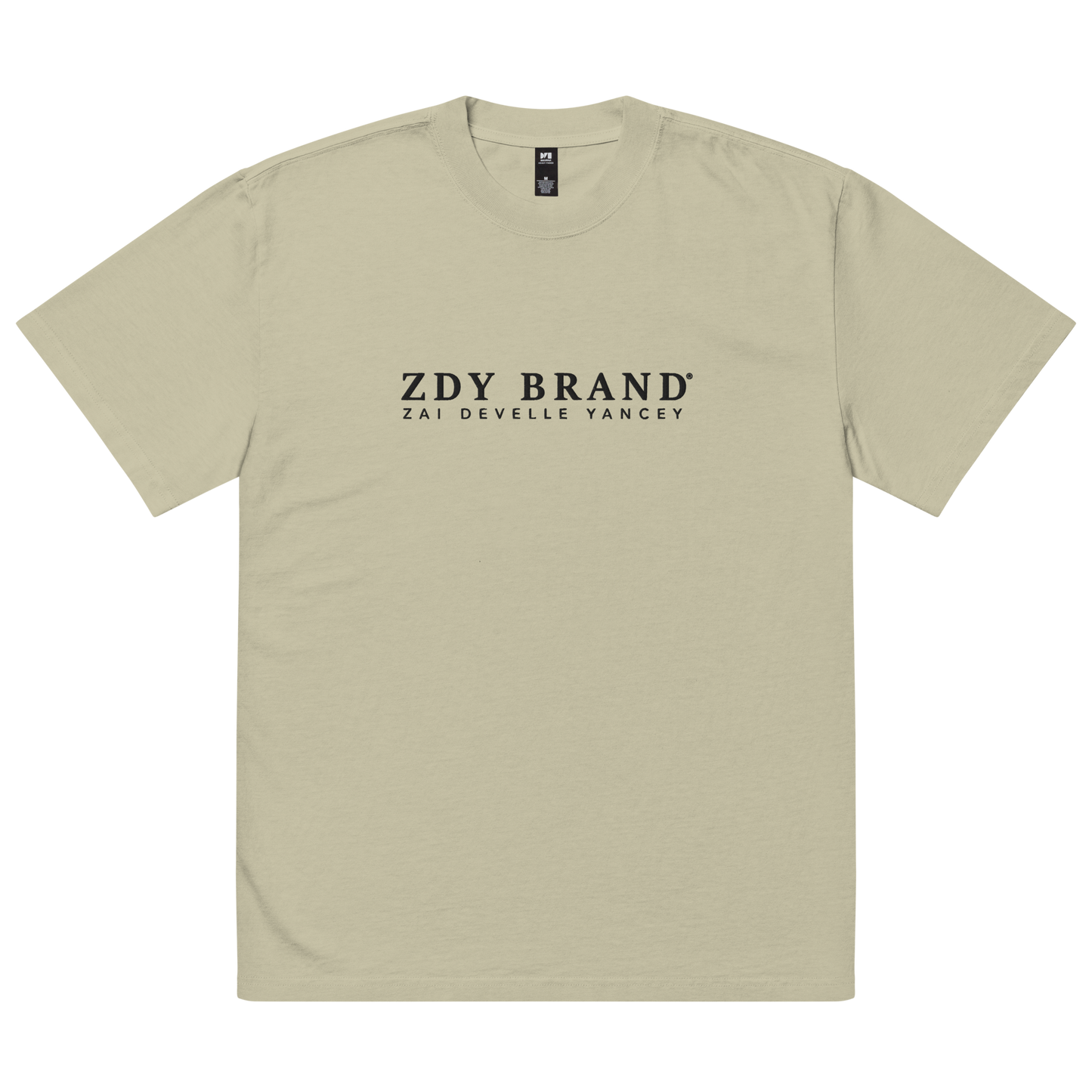 ZDY Brand Embroidered (Oversized Shirt)