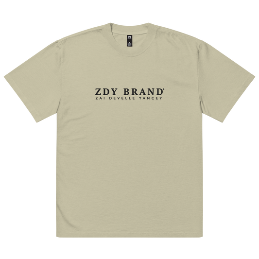 ZDY Brand Embroidered (Oversized Shirt)